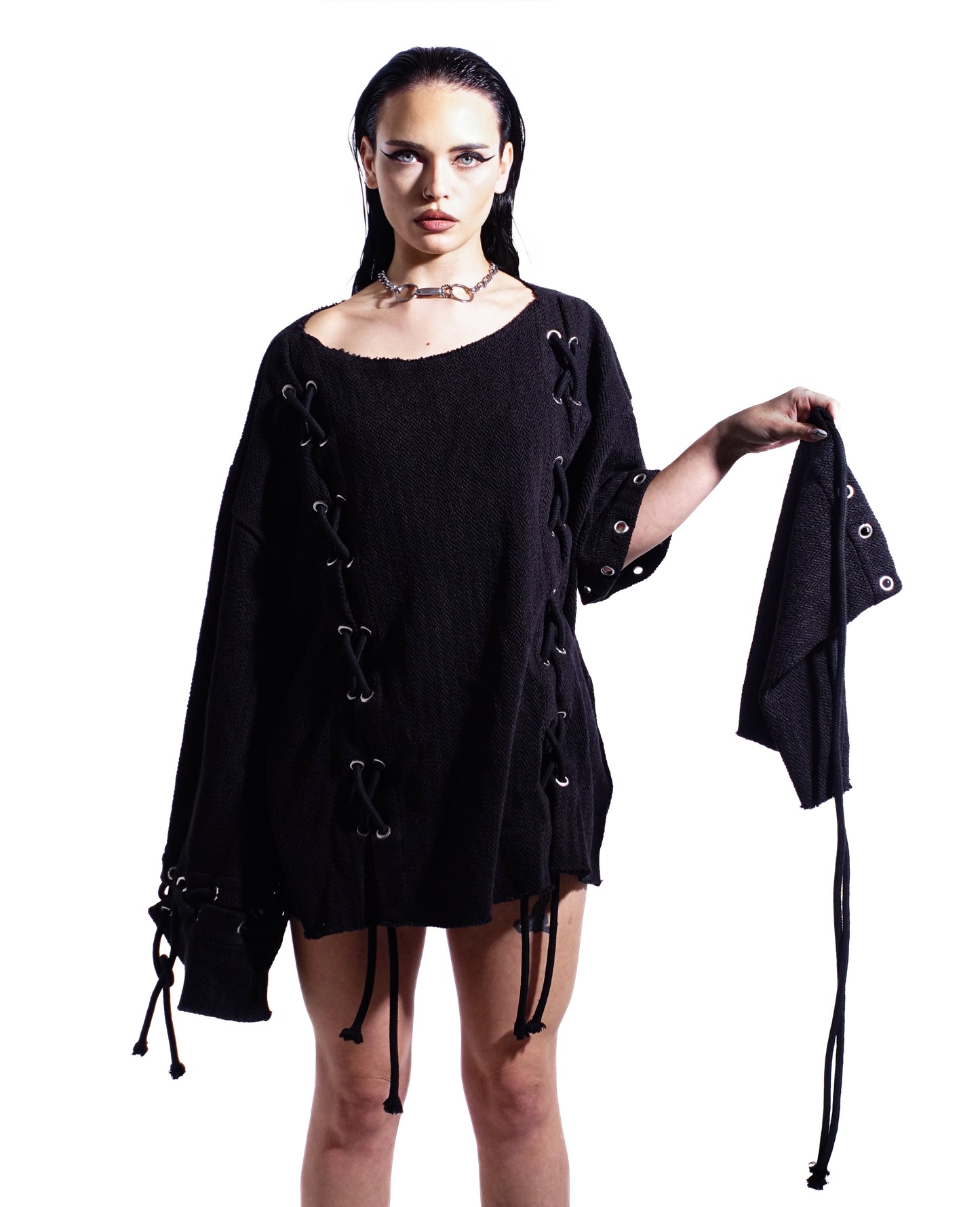 “hoax” blouse