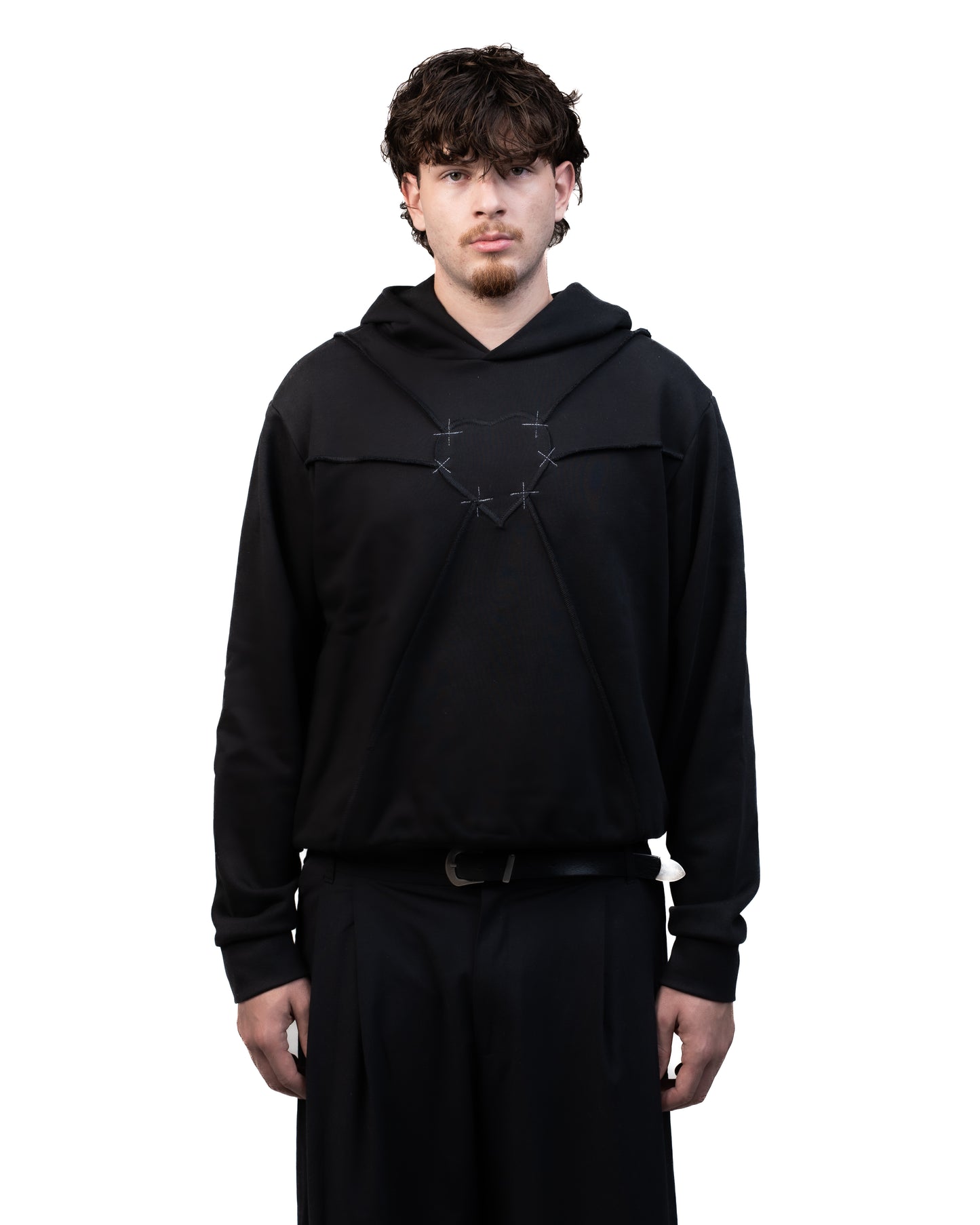 "shattered hearts" hoodie