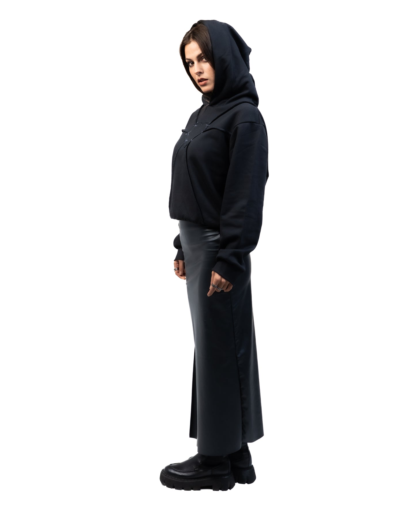 "shattered hearts" hoodie