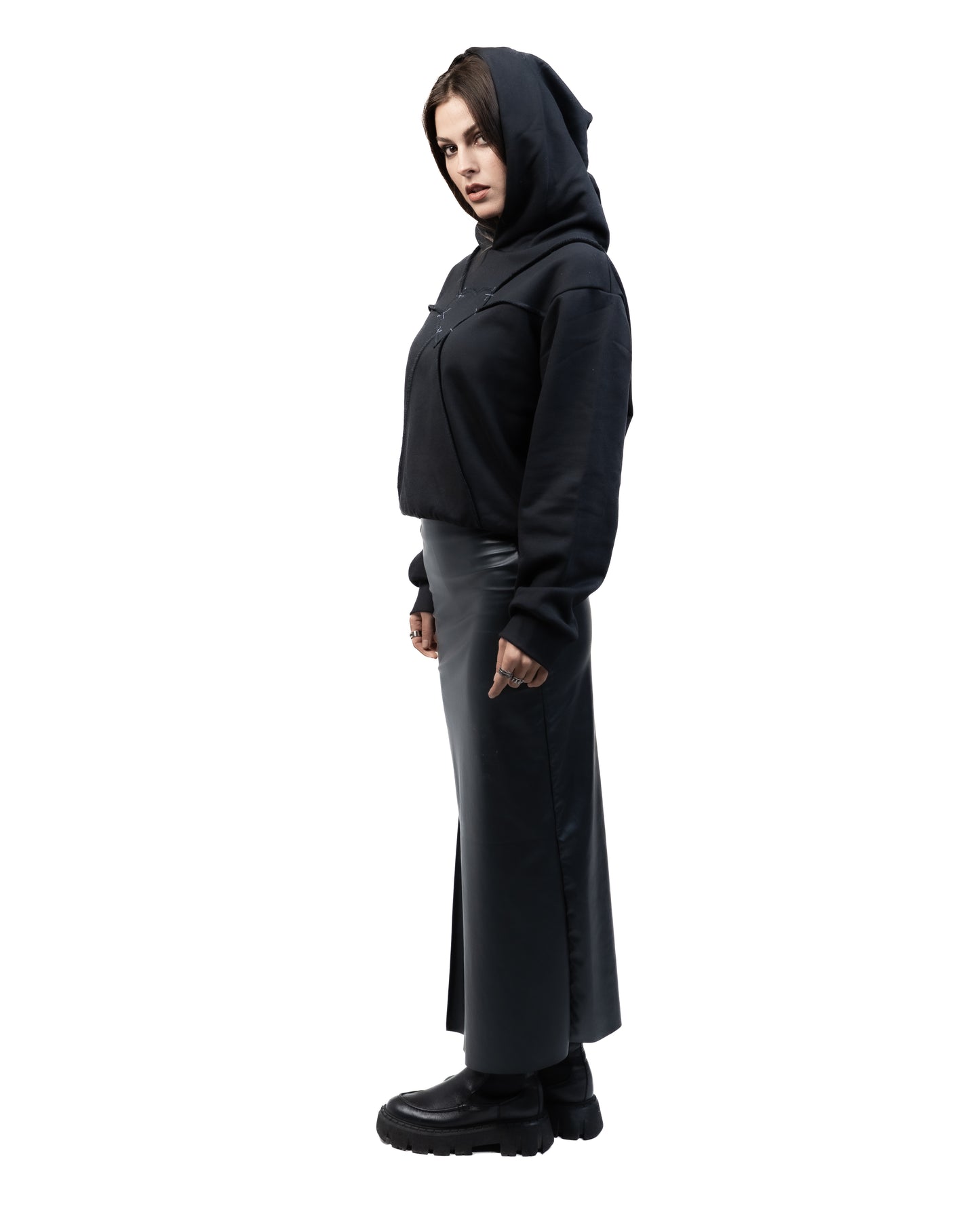 "shattered hearts" hoodie