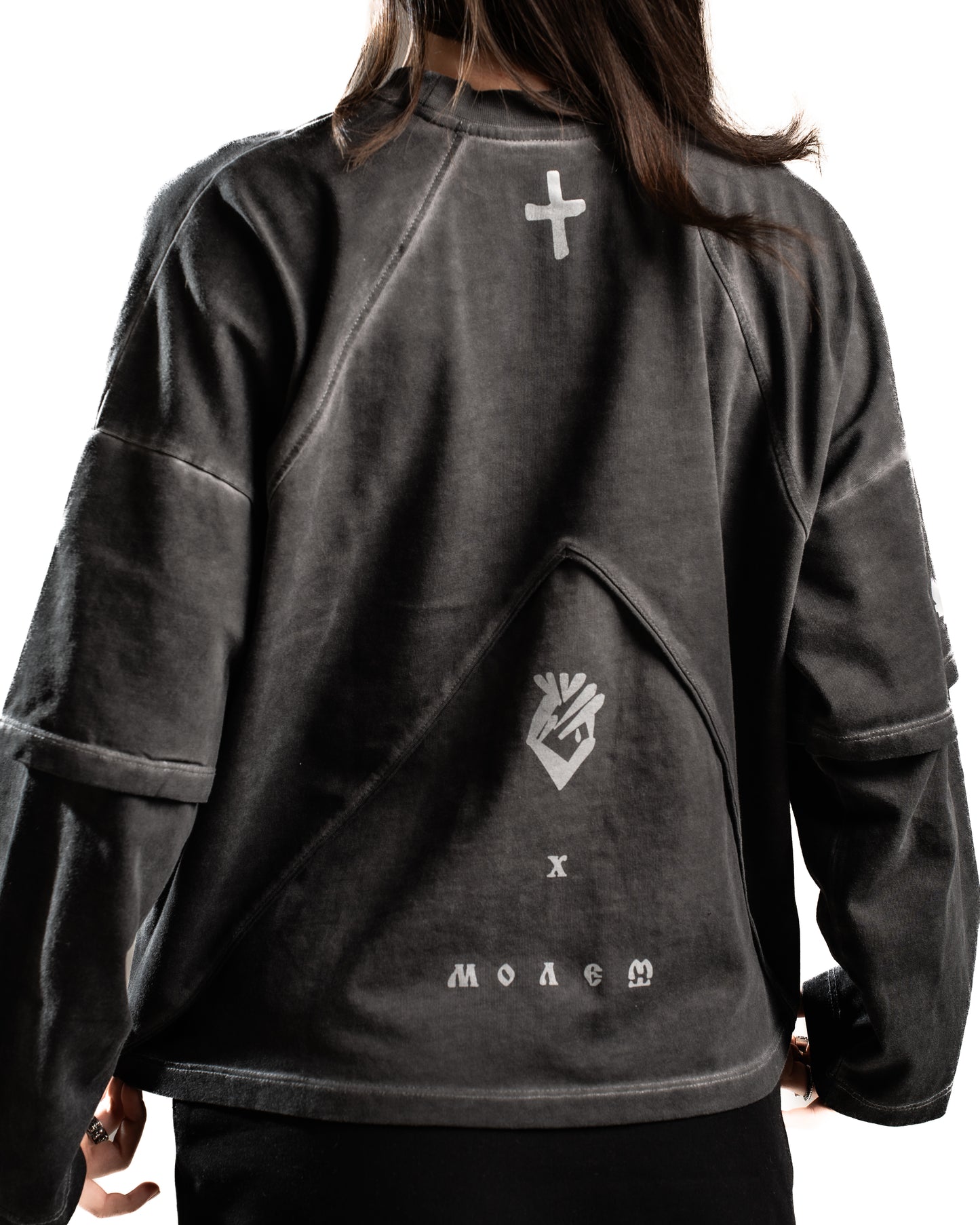 МОЛЕЦ х wholeheartedly "сърце" long sleeve